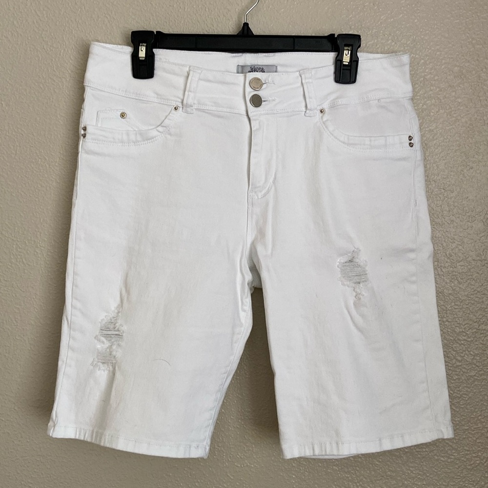 YMI JEAN Shorts, White